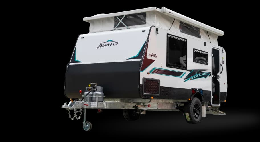 Avan pop-top caravan